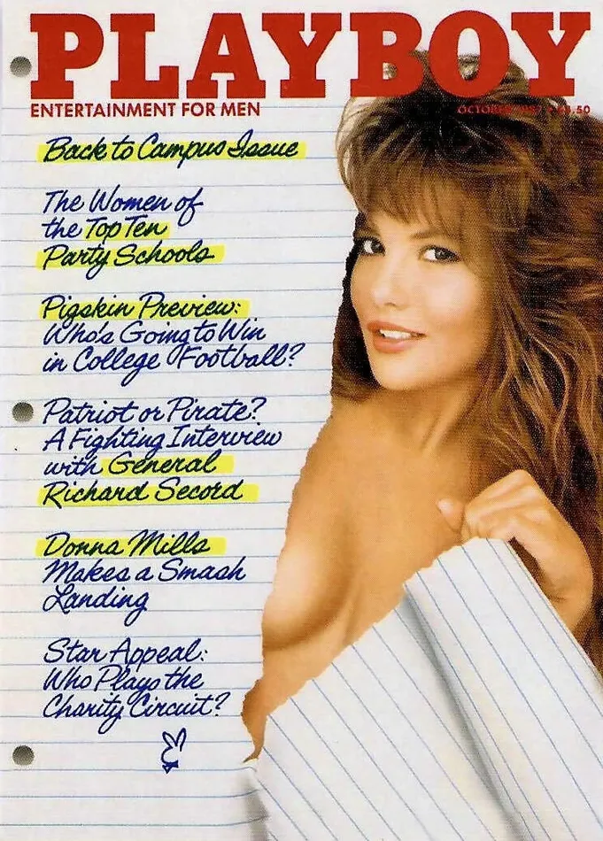 Greenthunderbirds Cards Couples Playboy October Edition 100 Playboy Cover