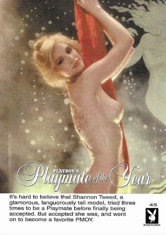 Greenthunderbirds Cards Playboy Playmate Of The Year 45 Shannon Tweed Anal
