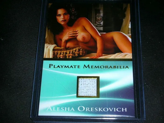 HefsCards Vibrators Playboy Wet Wild 3 Alesha Oreskovich Memorabilia Card