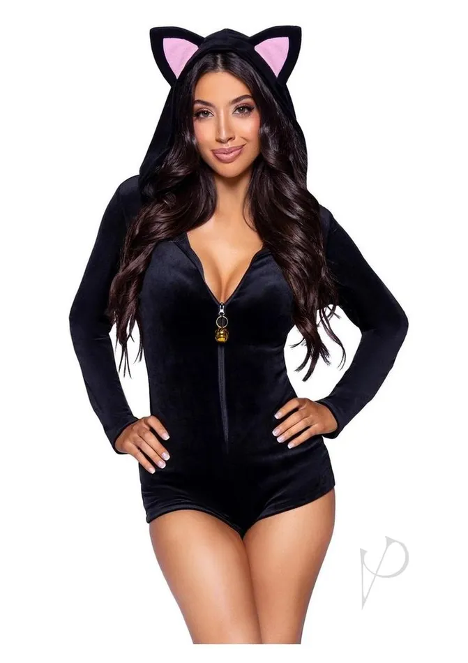 Leg Avenue Comfy Cat Xs Black Anal