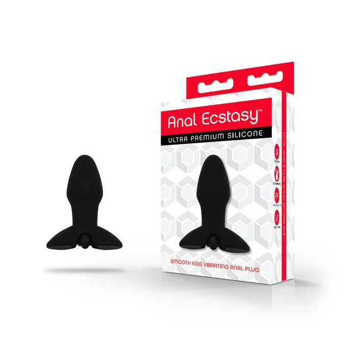 Male Sex Toys Anal Ecstasy Smooth Egg Vibrating Anal Plug Castle Megastore
