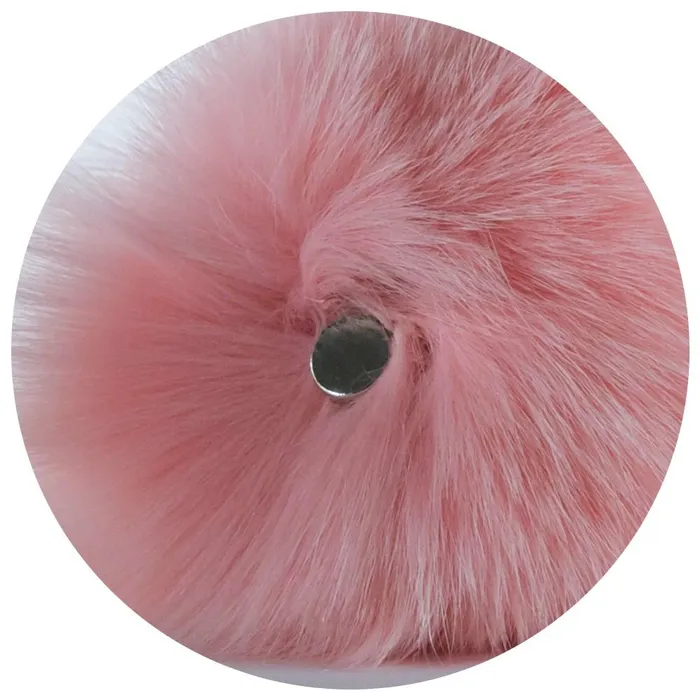 Crystal Delights Anal Glass Bunny Tail Sparkle Plug