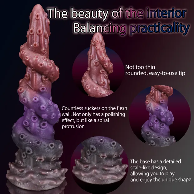 Female Sex Toys Pagoda 89 Tentacle Dildo With Unique Spiral Shape Laphwing Laphwing Female Sex Toys Pagoda 89 Tentacle Dildo With Unique Spiral Shape Laphwing Laphwing