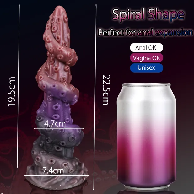Female Sex Toys Pagoda 89 Tentacle Dildo With Unique Spiral Shape Laphwing Laphwing Female Sex Toys Pagoda 89 Tentacle Dildo With Unique Spiral Shape Laphwing Laphwing