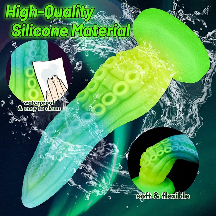 Kanaloa 966 Monster Dildo With A Mesmerizing Octopus Tentacle Texture Laphwing Laphwing Female Sex Toys