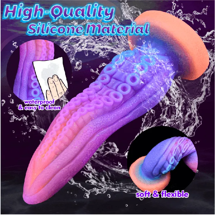 Kanaloa 966 Monster Dildo With A Mesmerizing Octopus Tentacle Texture Laphwing Laphwing Female Sex Toys