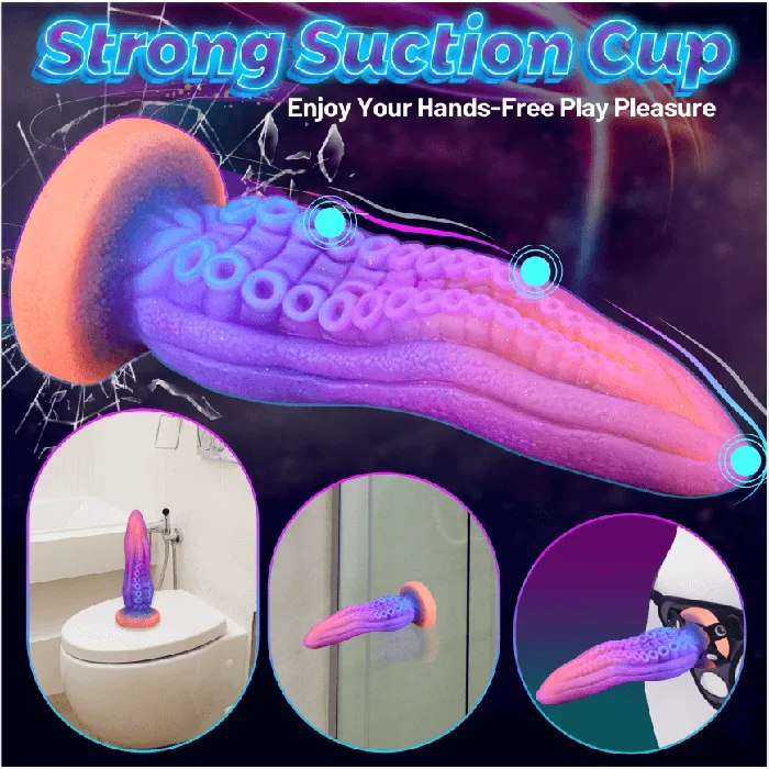 Kanaloa 966 Monster Dildo With A Mesmerizing Octopus Tentacle Texture Laphwing Laphwing Female Sex Toys