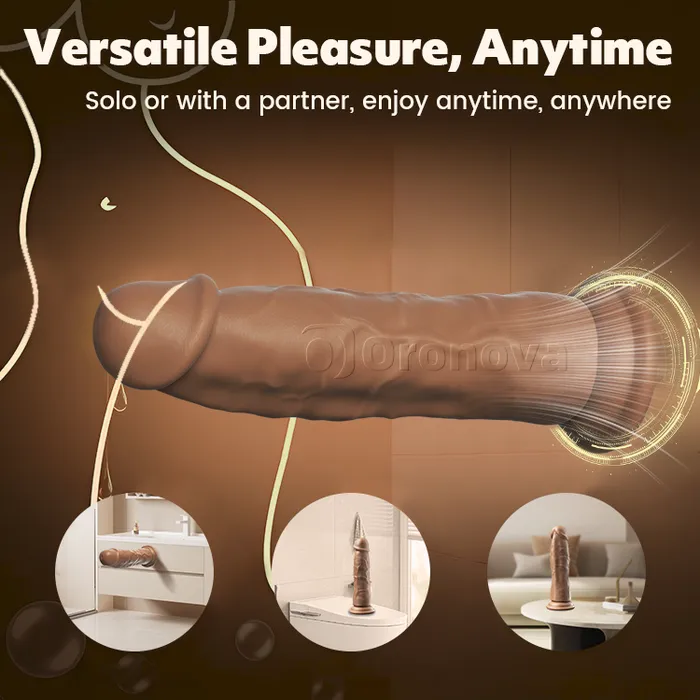 Oronova Anal 7Inch 17cm Silicone Dildo with Suction Cup for Ultimate GSpot and Anal Stimulation Oronova Anal 7Inch 17cm Silicone Dildo with Suction Cup for Ultimate GSpot and Anal Stimulation
