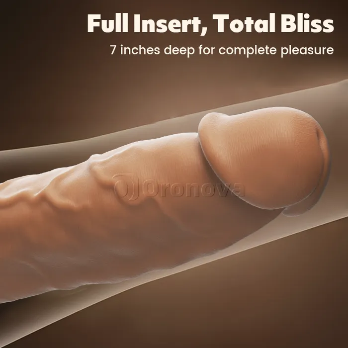 Oronova Anal 7Inch 17cm Silicone Dildo with Suction Cup for Ultimate GSpot and Anal Stimulation Oronova Anal 7Inch 17cm Silicone Dildo with Suction Cup for Ultimate GSpot and Anal Stimulation