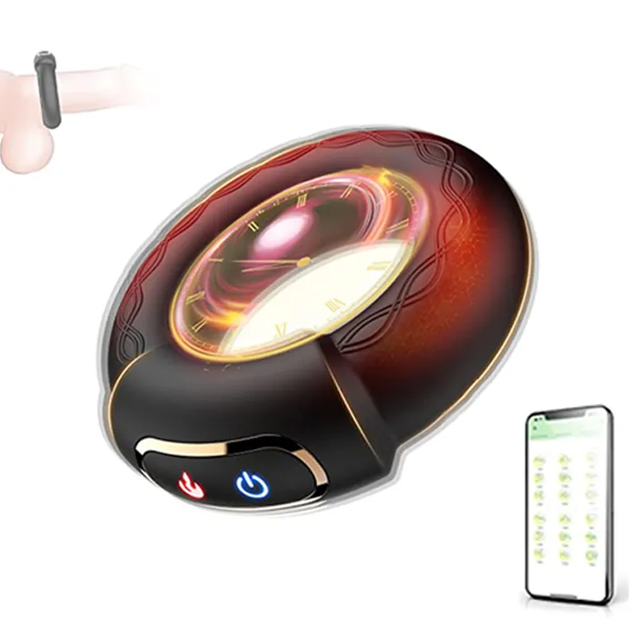 Oronova Male Sex Toys Heating Cock Ring Vibrating Compact