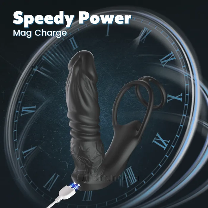 Oronova Male Sex Toys Thrusting Prostate Massager with Dual Vibration and App Controll Oronova Male Sex Toys Thrusting Prostate Massager with Dual Vibration and App Controll