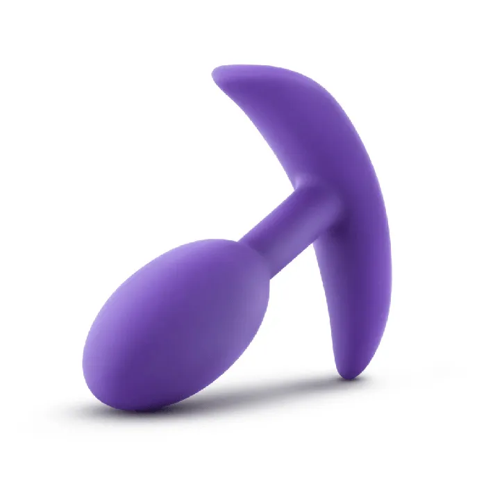 Anal Blush Blush Luxe Wearable Vibra Slim Plug Purple