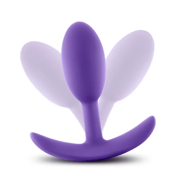 Anal Blush Blush Luxe Wearable Vibra Slim Plug Purple