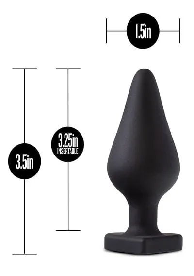 Anal Blush Blush Temptasia Black Spank Me Butt Plug