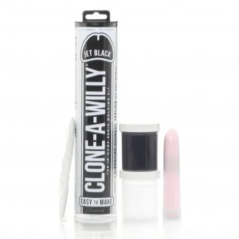 Anal LonBrook Penis Molding Kit by Clone a Willy Original Silicone Jet Black