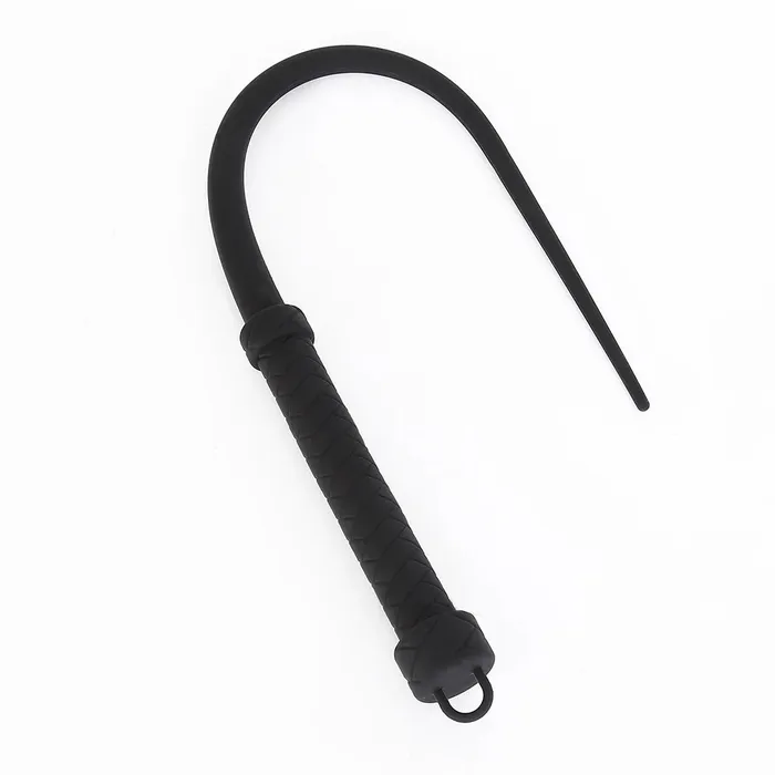 BDSM Silicone Hardcore Whip Black Flogger for Intimate BDSM Adventures Romulus Anal