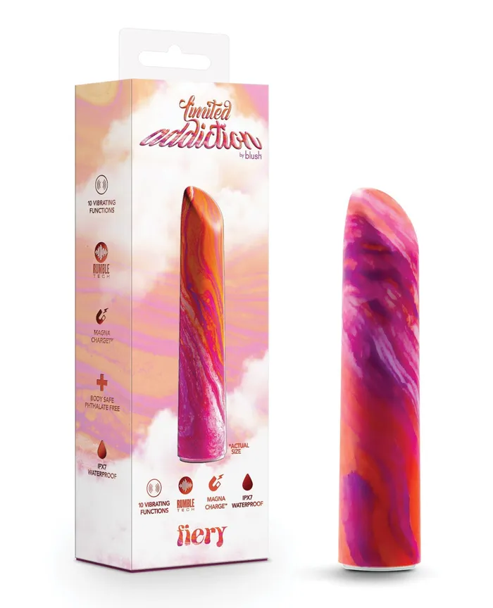 Blush Limited Addiction Fiery Power Vibe Blush Vibrators