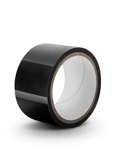 Blush Temptasia Black Bondage Tape 60 Feet Blush Anal
