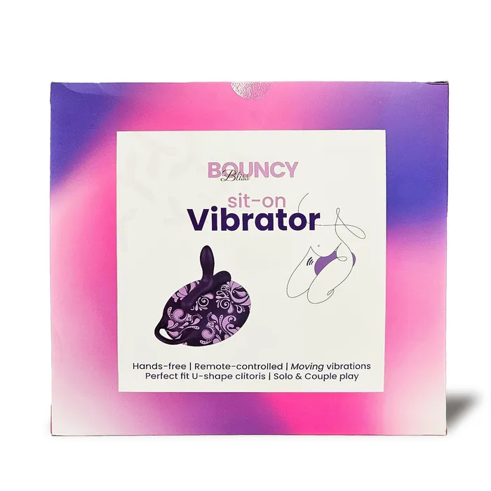 Bouncy Bliss Classic SitOn Vibrator Bouncy Bliss Female Sex Toys