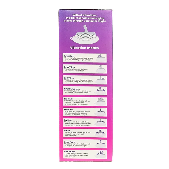 Bouncy Bliss Classic SitOn Vibrator Bouncy Bliss Female Sex Toys