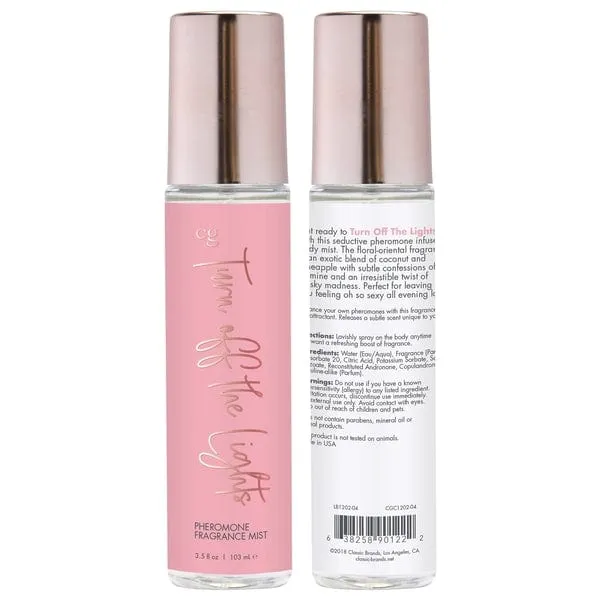 CG Female Sex Toys CG Turn Off The Lights Fragrance Body Mist with Pheromones