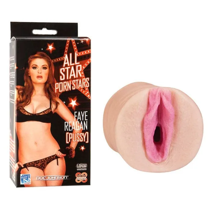 Doc Johnson Male Sex Toys Doc Johnson Faye Reagan UR3 Pocket Pussy