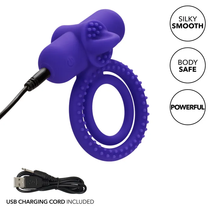 Female Sex Toys Calexotics Silicone Rechargeable Dual Climaxer
