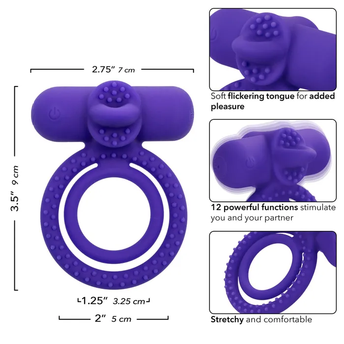 Female Sex Toys Calexotics Silicone Rechargeable Dual Climaxer