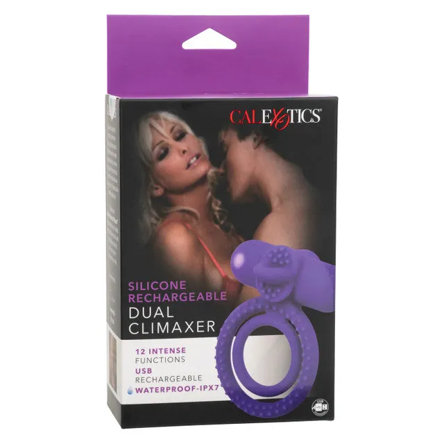 Female Sex Toys Calexotics Silicone Rechargeable Dual Climaxer
