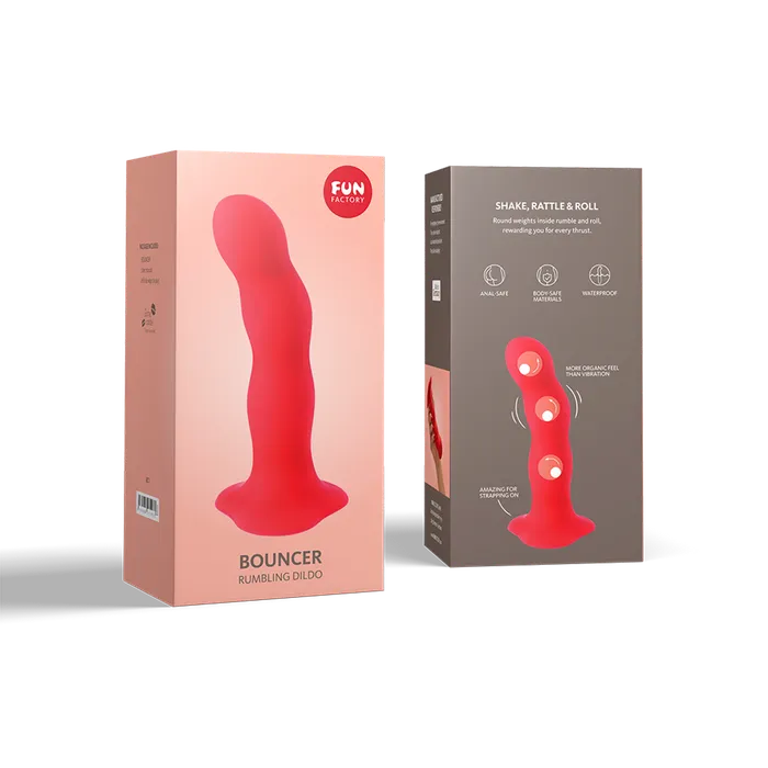 Fun Factory Dildos FUN FACTORY Bouncer Vibro Ball Silicone Dildo