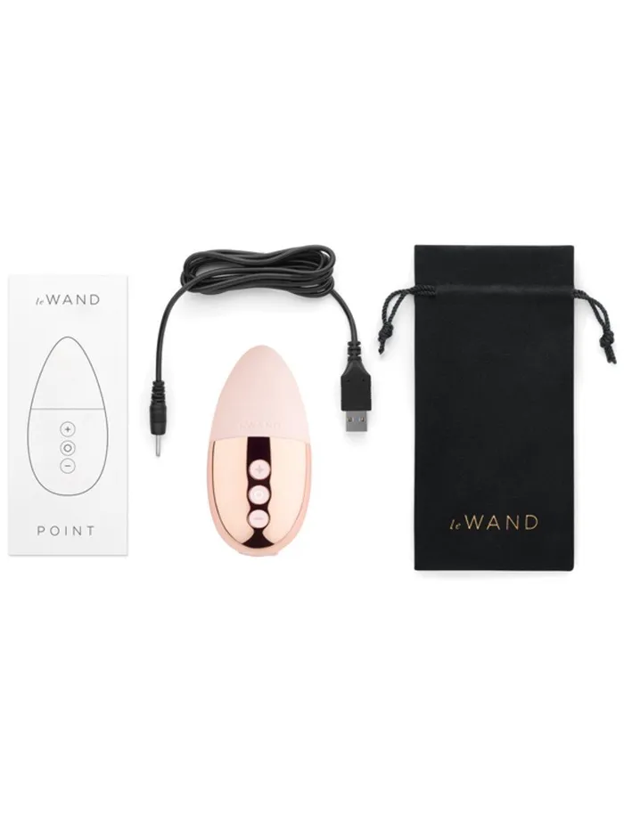 Le Wand Vibrators Le Wand Chrome Collection Point Vibrator
