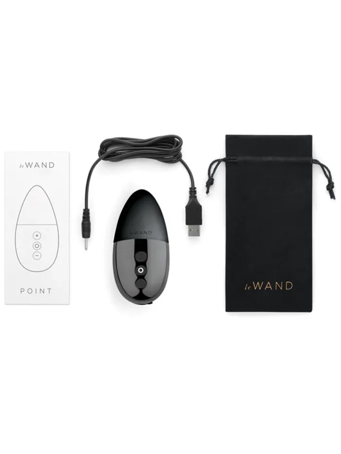 Le Wand Vibrators Le Wand Chrome Collection Point Vibrator