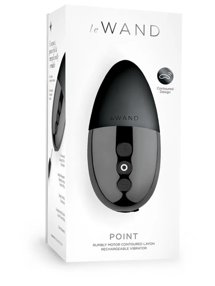 Le Wand Vibrators Le Wand Chrome Collection Point Vibrator