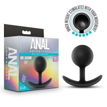 Male Sex Toys Windsor Anal Adventures Platinum Vibra Plug 175 width