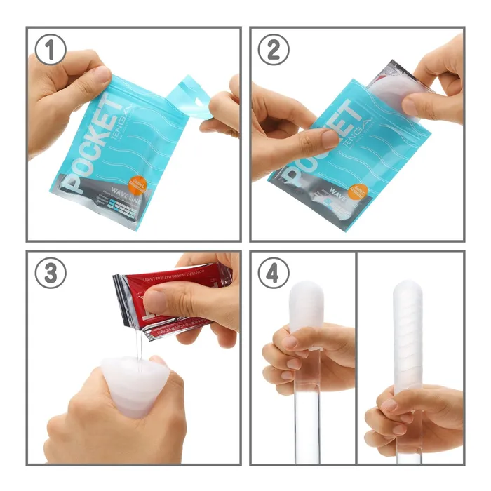Pocket Tenga Block Edge Tenga Vibrators