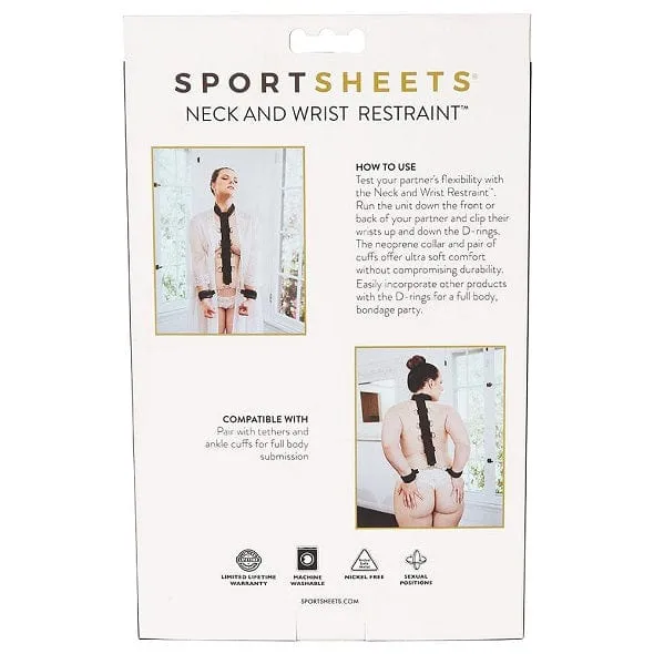 Sportsheets Sportsheets Neck and Wrist Restraint Vibrators