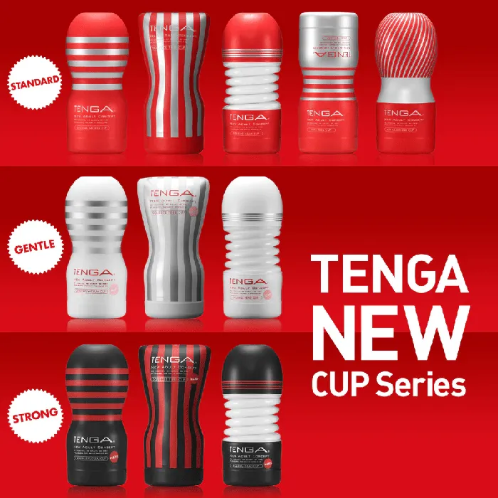 Tenga Male Sex Toys Tenga Rolling Head Cup Gentle