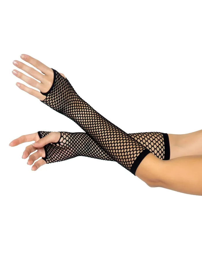 Triangle Net Fingerless Gloves Leg Avenue Vibrators