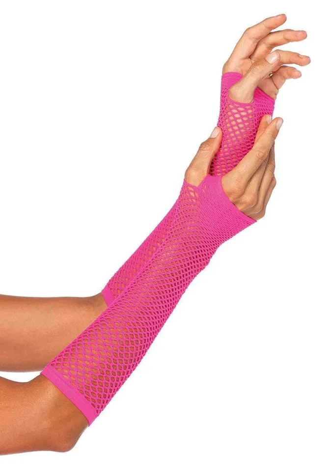 Triangle Net Fingerless Gloves Leg Avenue Vibrators