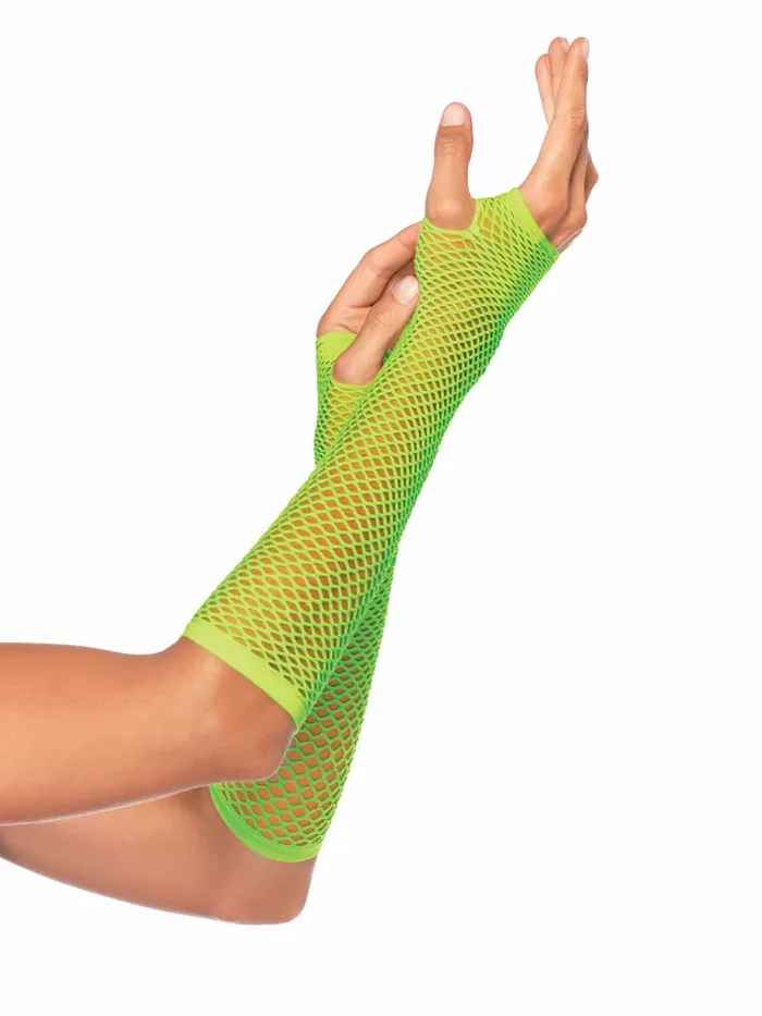Triangle Net Fingerless Gloves Leg Avenue Vibrators