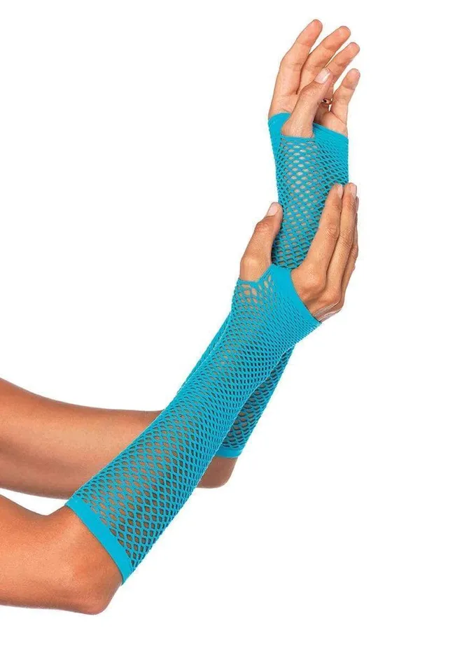 Triangle Net Fingerless Gloves Leg Avenue Vibrators