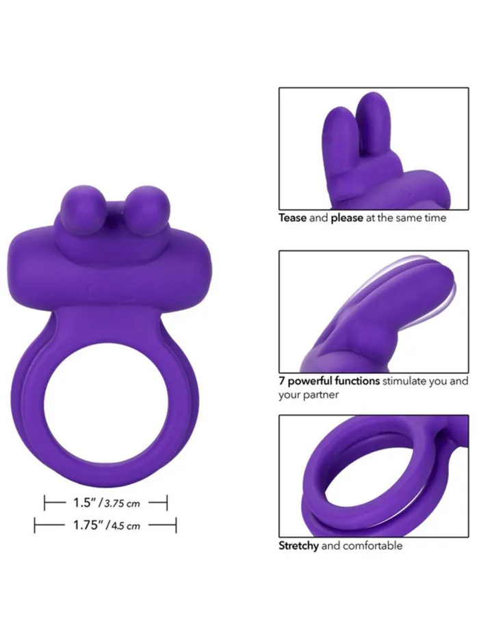 Vibrators CALIFORNIA EXOTIC NOVELTIES Rockin Rabbit Enhancer
