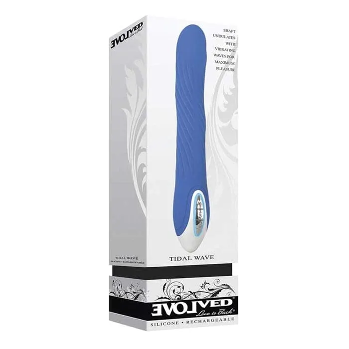 Vibrators Evolved Evolved Tidal Wave Silicone Vibrator