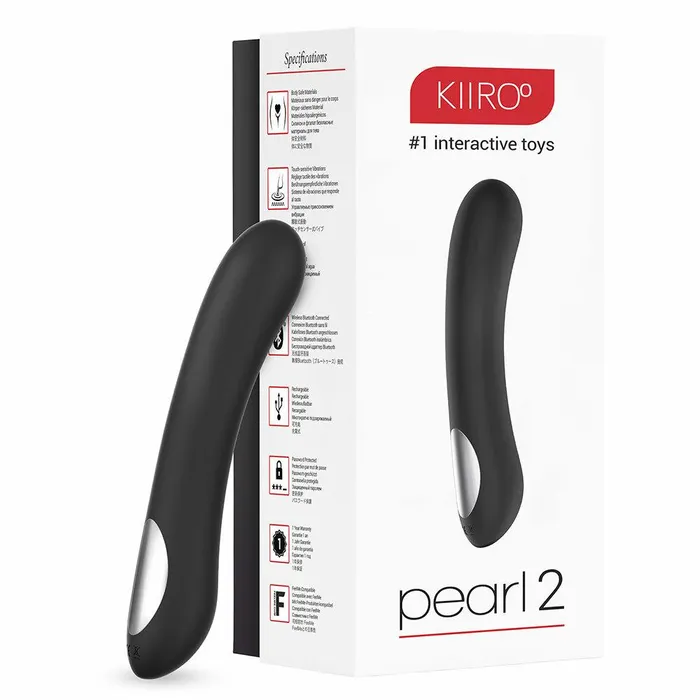 Vibrators Kiiroo Pearl 2 GSpot Vibrator Kiiroo