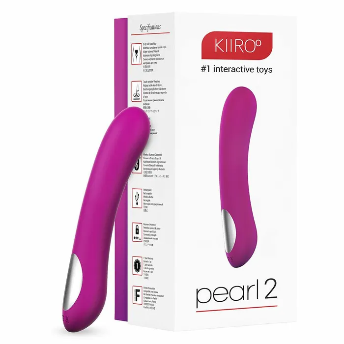 Vibrators Kiiroo Pearl 2 GSpot Vibrator Kiiroo