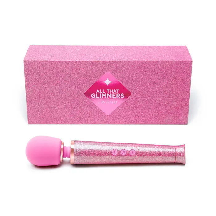 Vibrators Le Wand All that Glimmers Pink Vibrating Wand