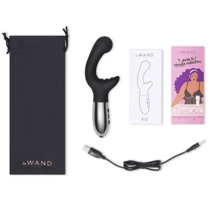 Vibrators Le Wand Le Wand Chrome XO GSpot Vibrator