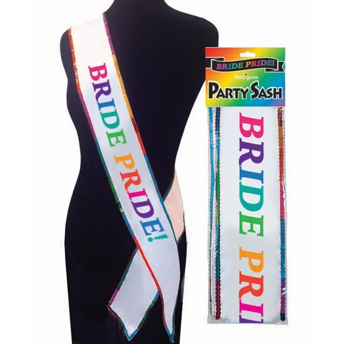 Vibrators Little Genie Bride Pride Sash