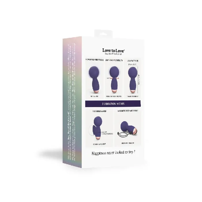 Vibrators Love To Love Love to Love Itsy Bitsy Mini Wand Vibrator