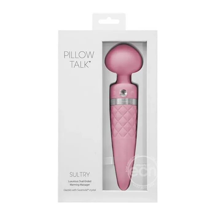 Vibrators Pillow Talk Sultry Warming Wand Massager BMS